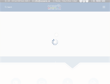 Tablet Screenshot of oceanicireland.com